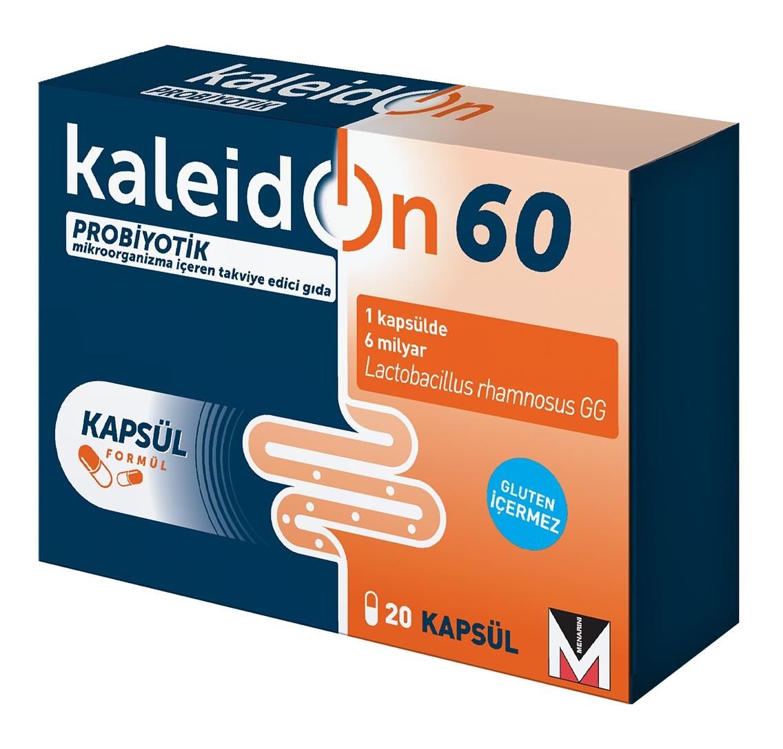 Kaleidon 60 mg 20 Kapsül