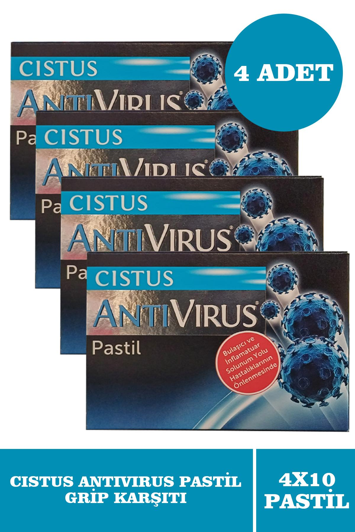 Antivirus Pastil 10'lu 4 Adet
