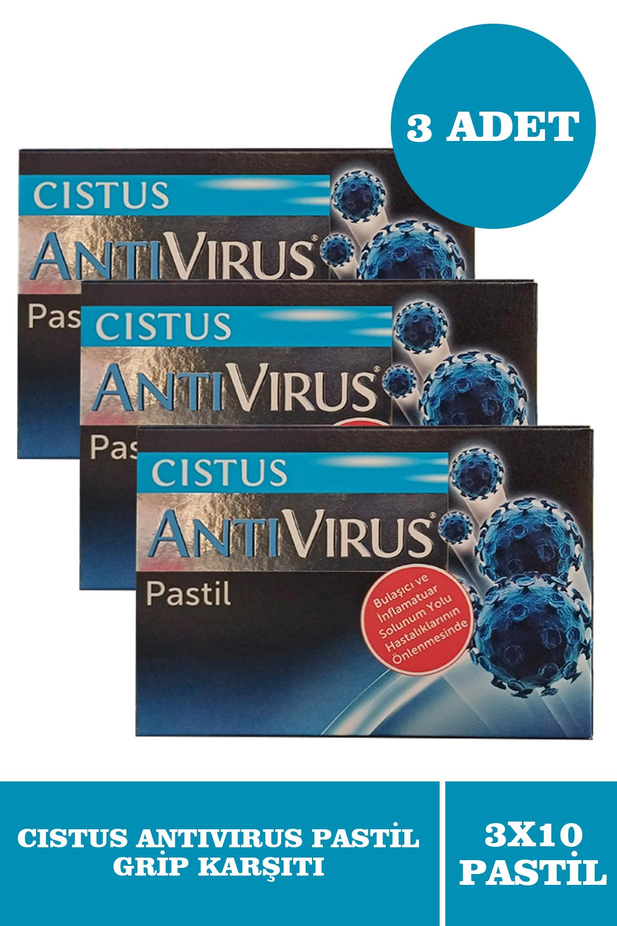 Antivirus Pastil 10'lu 3 Adet