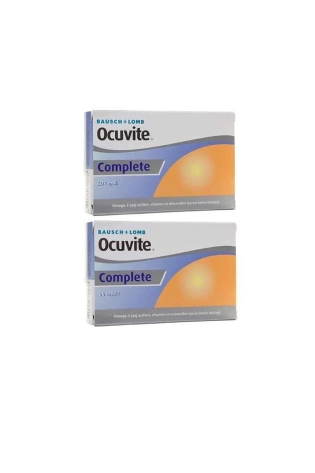 Ocuvite Complete 60 Kapsül 2'li - Ekonomik Paket İkincisi % 30 İndirimli