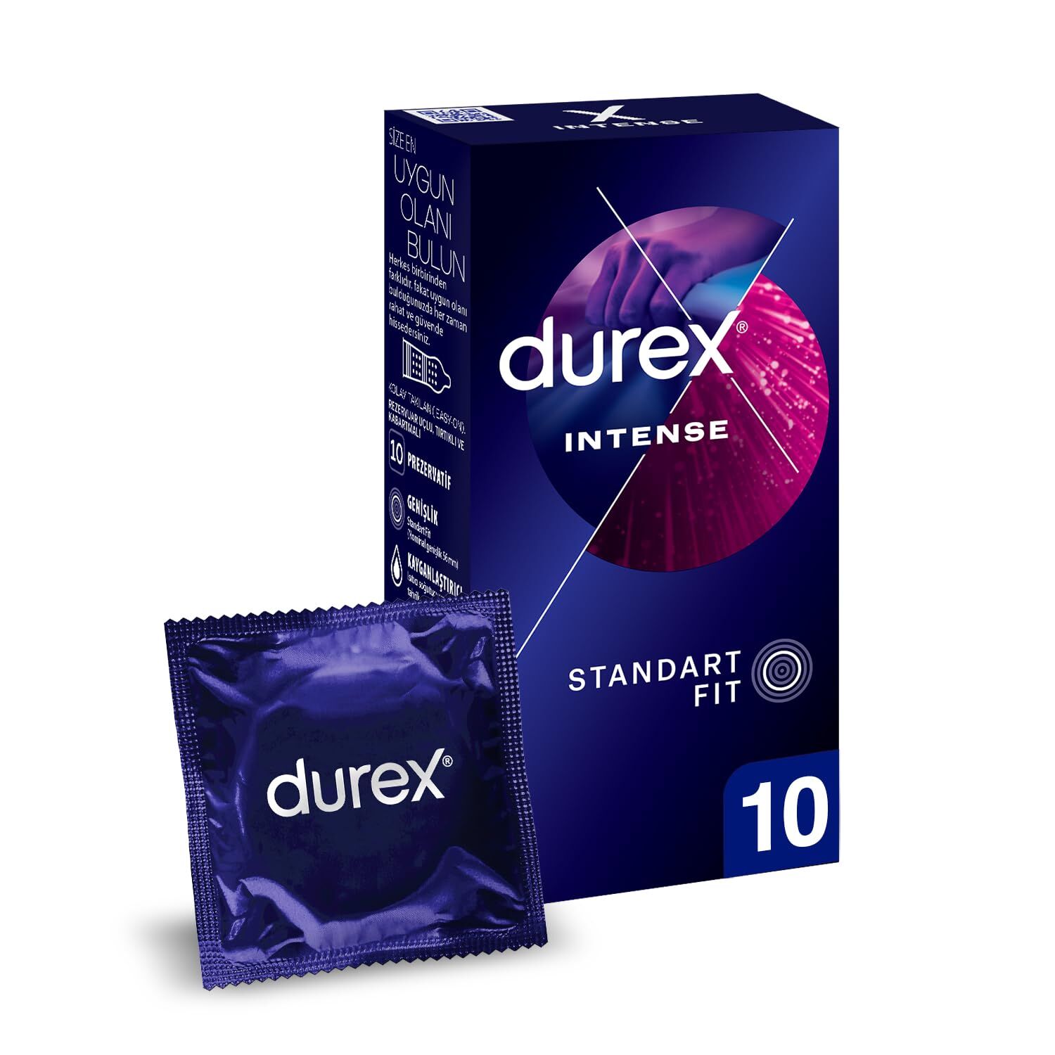 Durex Intense Prezervatif 10'lu