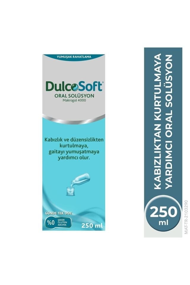 Dulcosoft Oral Solüsyon Makrogol 4000 250 ml