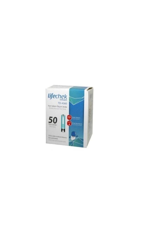 Lifechek Smart TD-4360 Ölçüm Stribi 50 Adet