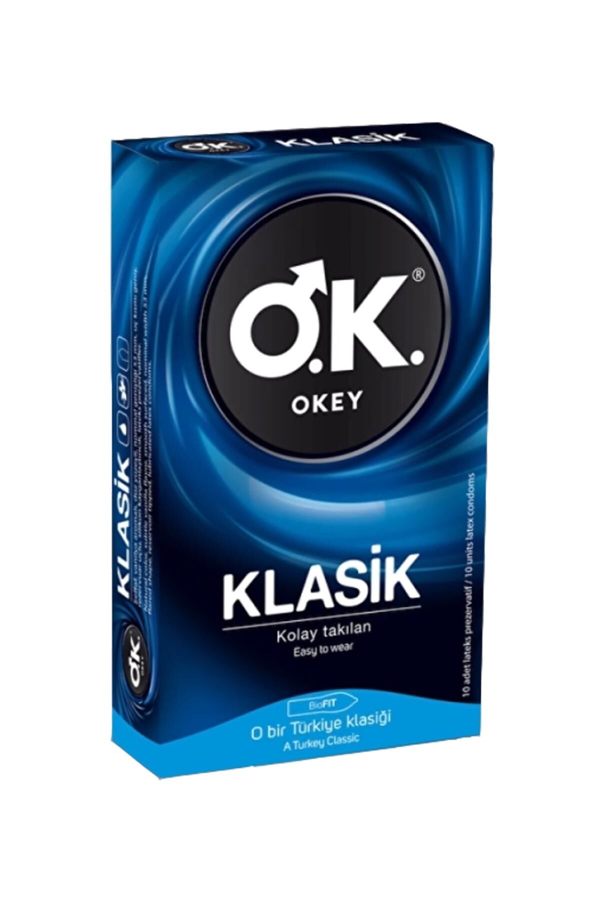 Okey Prezervatif Klasik 10'lu