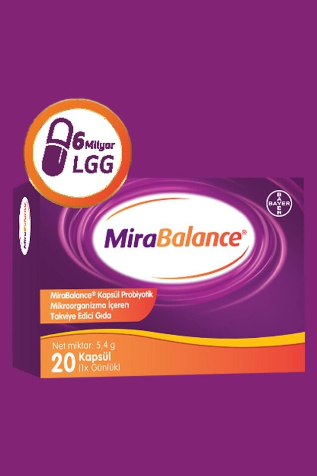 Mirabalance Probiyotik 20 Kapsül