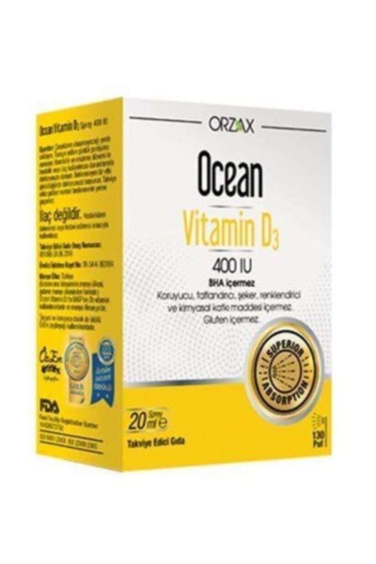 Ocean Vitamin D3 400 IU Oral Sprey 20 ml