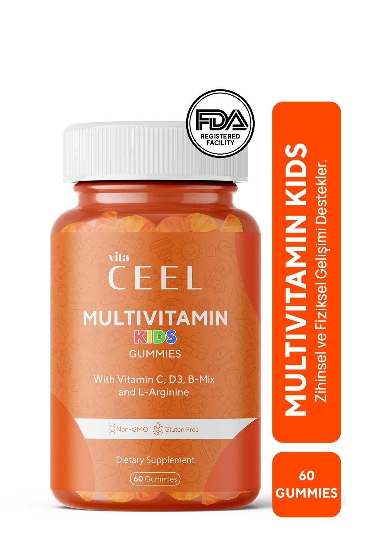 Vita Ceel Kids Multivitamin 60 Gummies