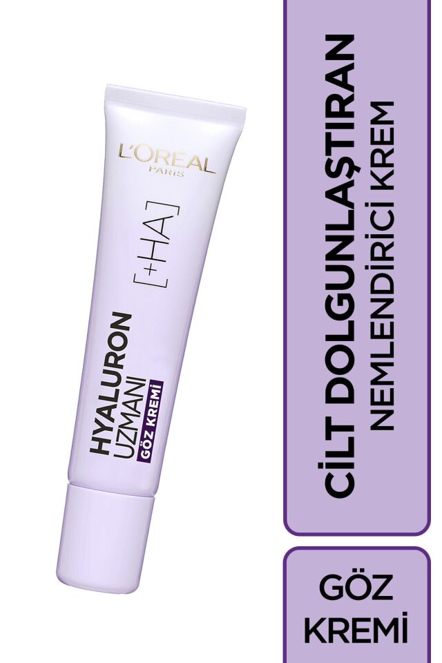 L'Oreal Paris Hyaluron Uzmanı Nemlendirici Göz Kremi 15 ml