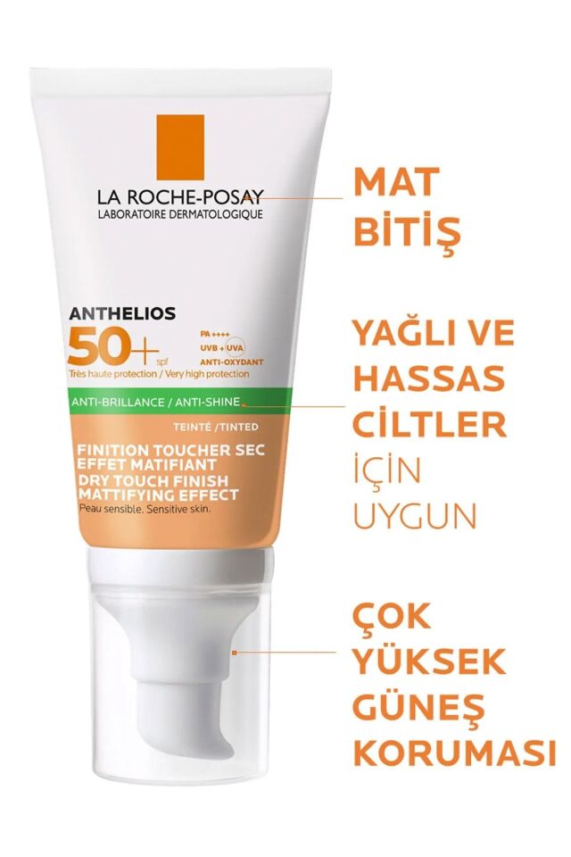 La Roche Posay Anthelios XL Renkli Güneş Jel Kremi SPF50+ 50 ml